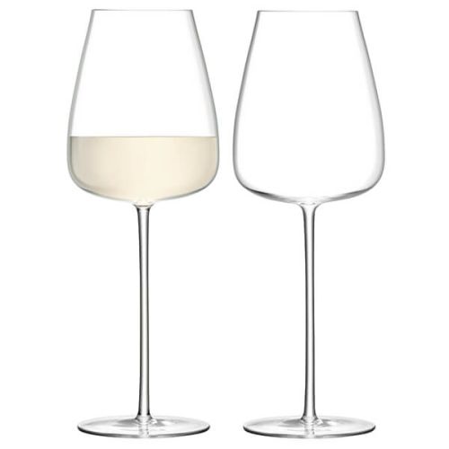 LSA Wine Culture White Wine Goblet 690ml Clear Set Of Two