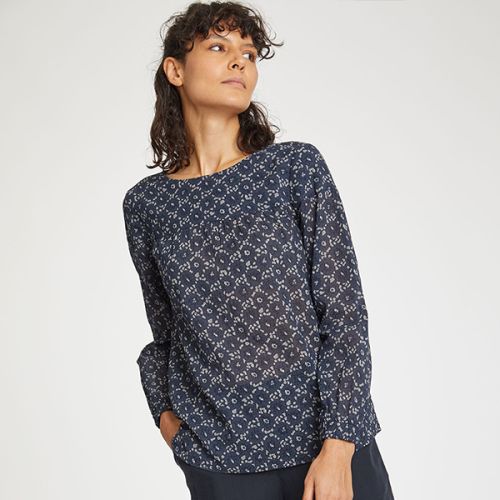 Thought Midnight Navy Ebonney Top