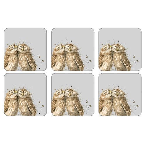 Wrendale Designs Owl Coasters Set Of 6