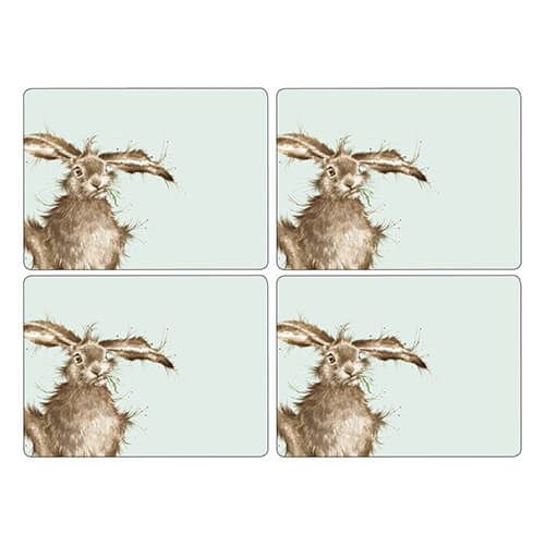 Wrendale Designs Hare Placemats Set Of 4
