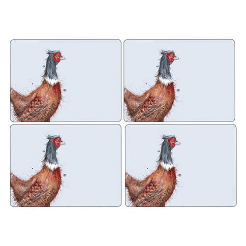 Wrendale Designs Pheasant Placemats Set Of 4
