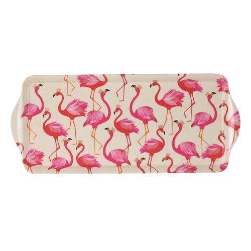 Sara Miller Flamingo Flamingo Sandwich Tray