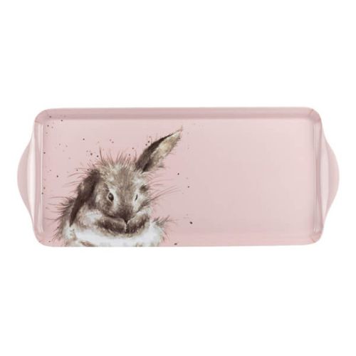 Wrendale Designs Sandwich Tray Pink Rabbit