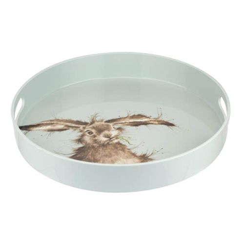 Wrendale Designs Round Tray Green Hare