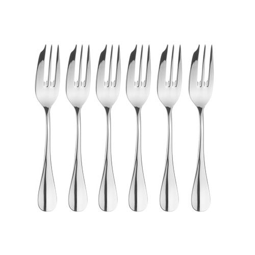 Arthur Price Classic Baguette Set of 6 Pastry Forks