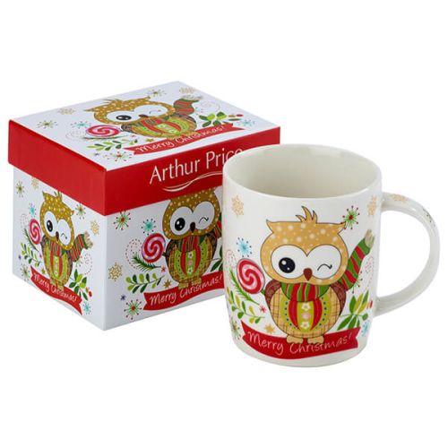 Arthur Price Christmas Owl Mug Winky