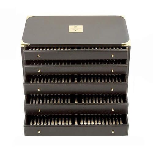 Clive Christian Empire Flame All Gold 85 Piece 8 Person Canteen