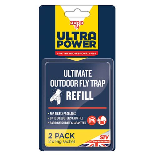 Zero In Ultra Power Ultimate Outdoor Fly Trap Bait Refill