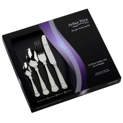 Arthur Price Classic Kings 24 Piece Cutlery Gift Box Set