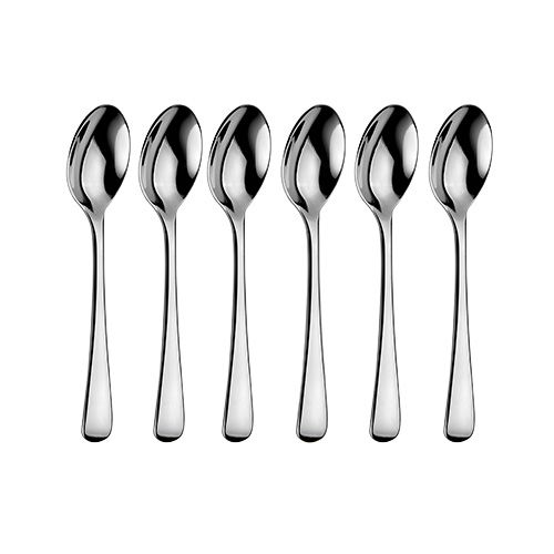 Arthur Price Classic Dubarry Set of 6 Coffee Spoons