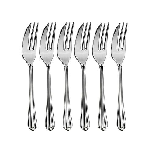 Arthur Price Classic Royal Pearl Set of 6 Pastry Forks