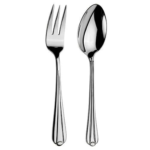 Arthur Price Classic Royal Pearl Serving Spoon & Fork