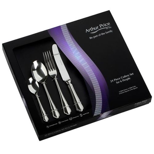 Arthur Price Classic Dubarry 24 Piece Cutlery Gift Box Set