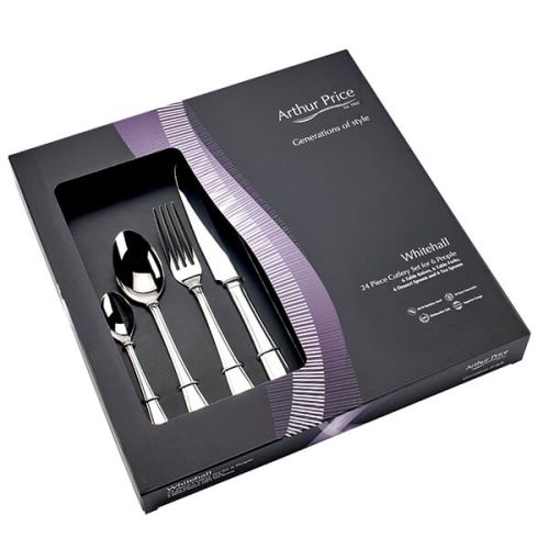 Arthur Price Whitehall 24 Piece Cutlery Box Set