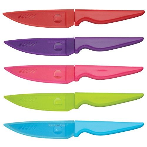 Colourworks 10cm Multi-Purpose Knife With Sheath