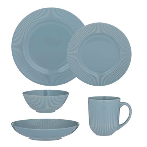 Mason Cash Linear Blue Tableware Set