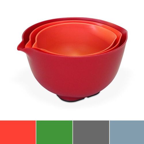 Venn Stacking Set Of 3 Mixing Bowls With Lid