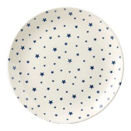Churchill China Queens Sieni Stars Blue 26cm Dinner Plate