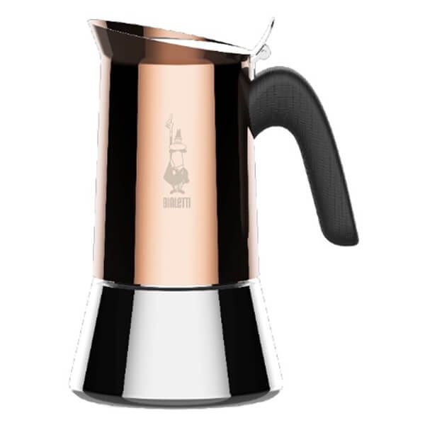 Bialetti Venus Induction 'R' Stovetop 6 Cup Coffee Maker Copper