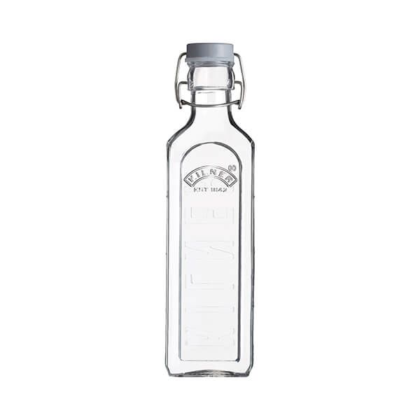 Kilner Square Clip Top Bottle 0.6L