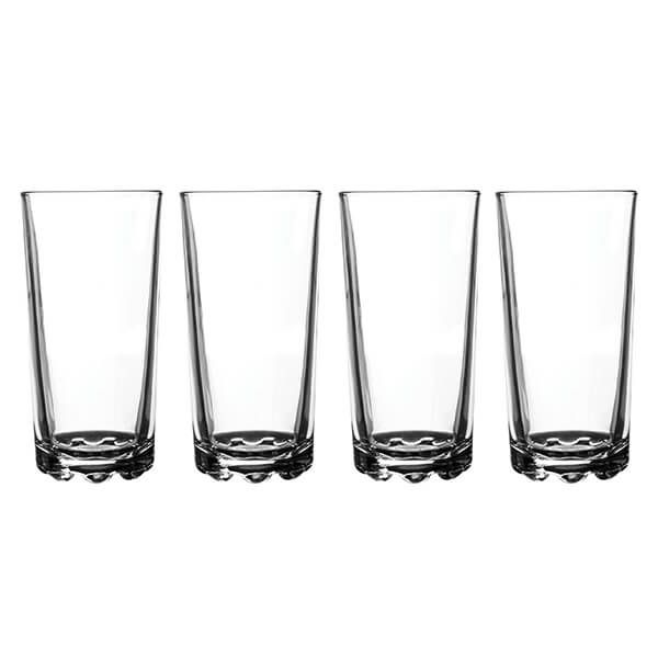 Ravenhead Essentials Hobnobs 300ml Set Of 4 Highball Glasses