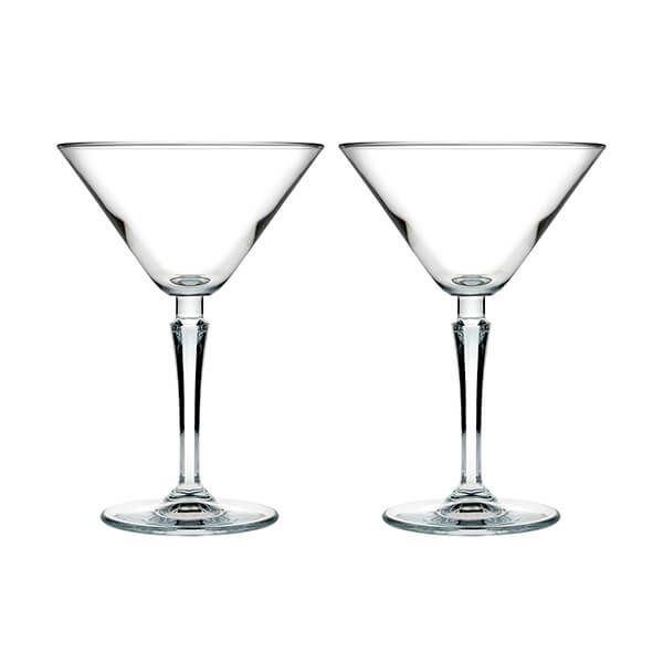 Ravenhead Eternal 210ml Set Of 2 Martini Glasses