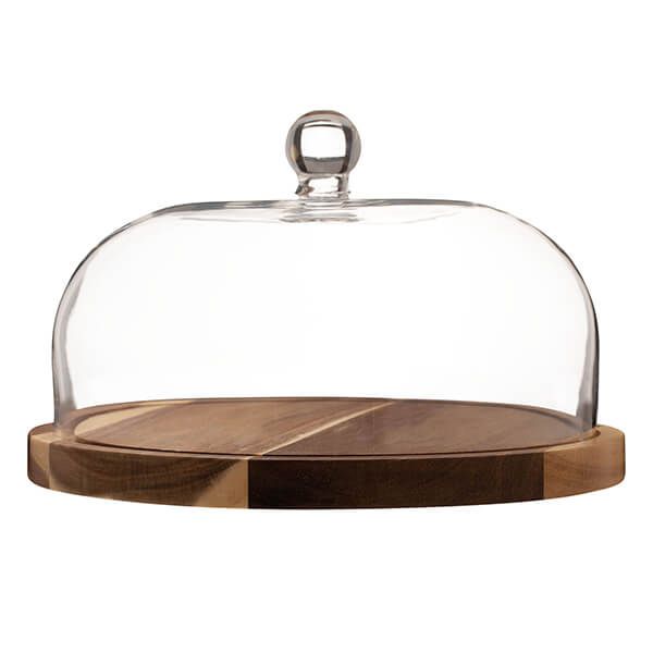 Ravenhead Selected Cheese/Cake Dome Wooden Board