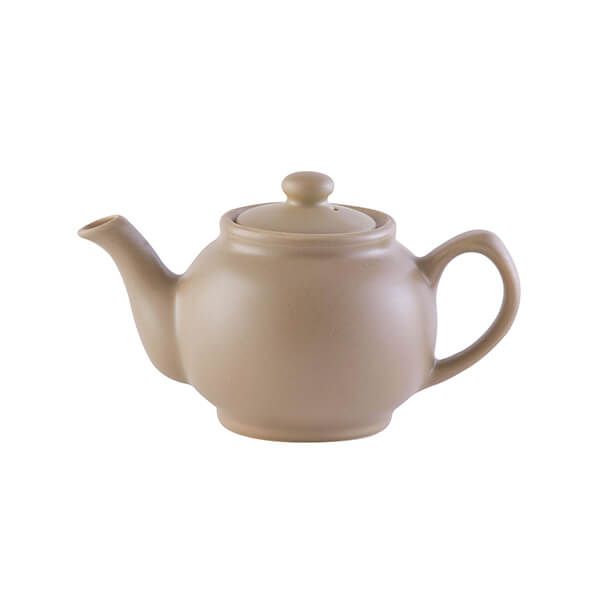 Price & Kensington Matt Taupe 2 Cup Teapot
