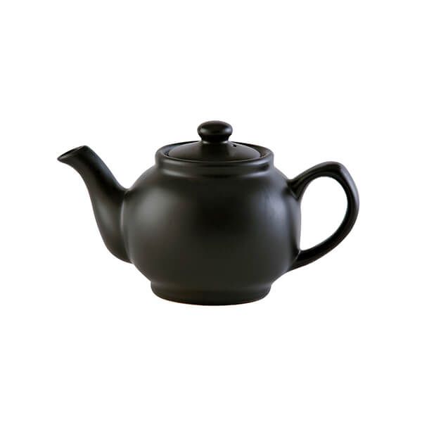 Price & Kensington Matt Black 2 Cup Teapot