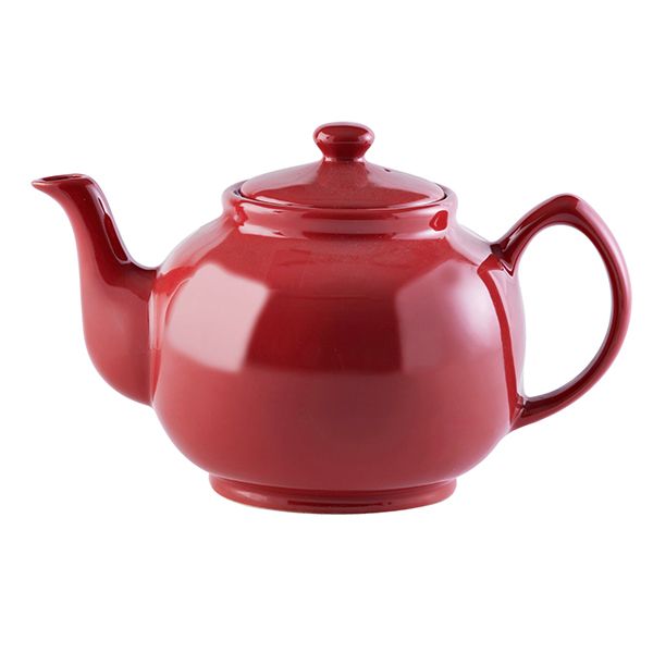 Price & Kensington Red 10 Cup Teapot