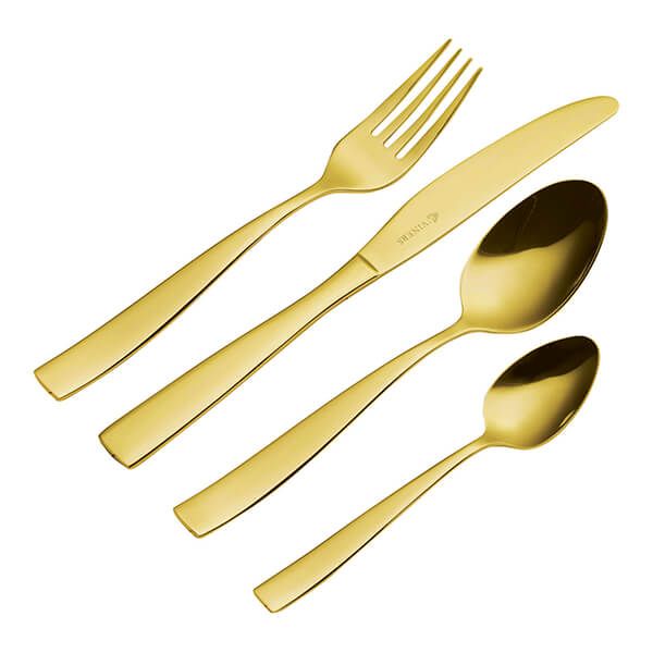Viners Everyday Purity Gold 18/0 16 Piece Cutlery Set