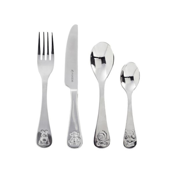Viners Jungle 4 Piece Childs Cutlery Set