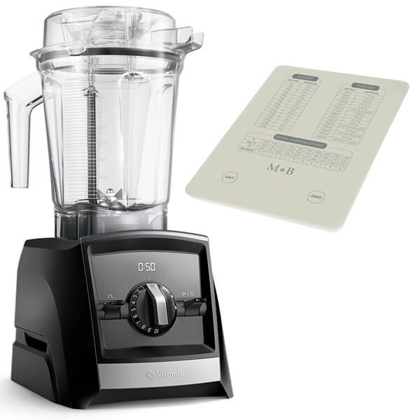 Vitamix A2500i Ascent Series Blender Black With Free Gift