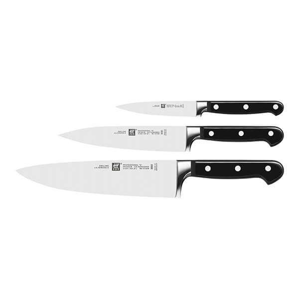 Zwilling J A Henckels Professional S 3 Piece Knife Set with Paring Knife