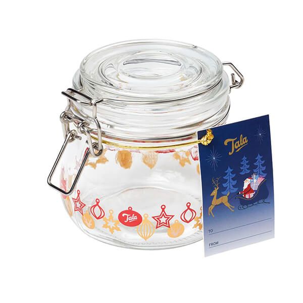 Tala Christmas 500ml Bauble Glass Jar
