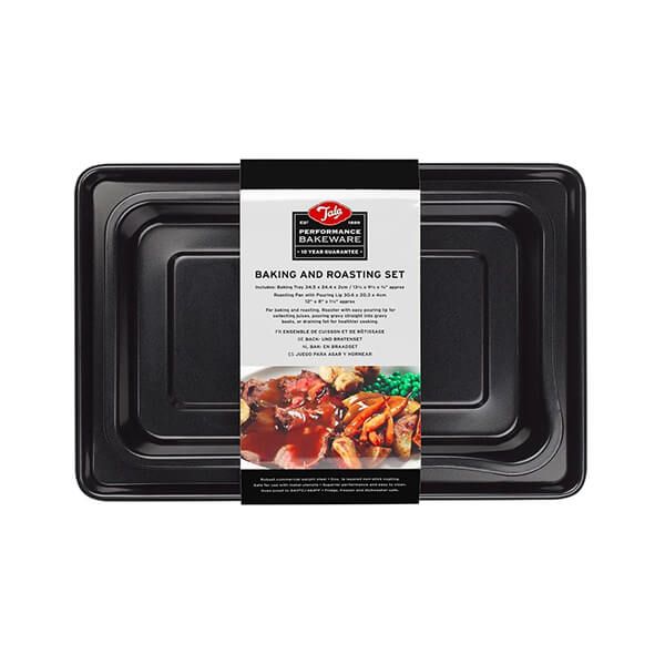 Tala Performance Baking Tray and Small Roaster with Pouring Lip Set