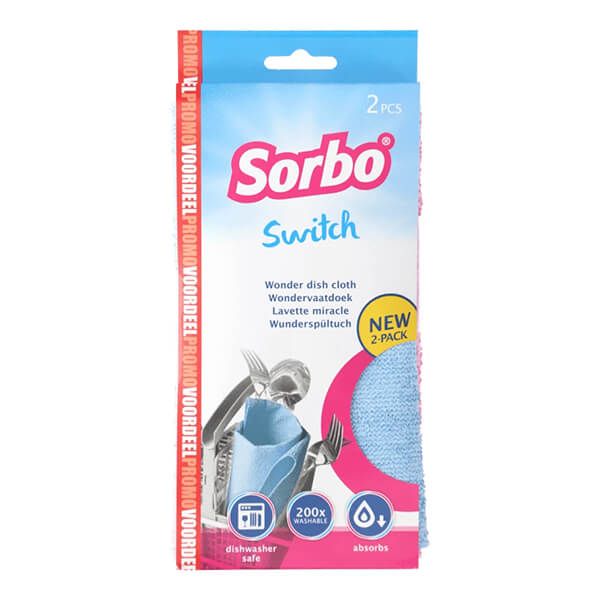 Sorbo Pack of 2 Switch Cloths