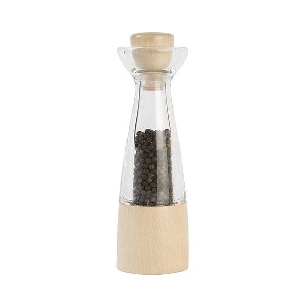 T&G CrushGrind Stockholm Beech and Acrylic Pepper Mill