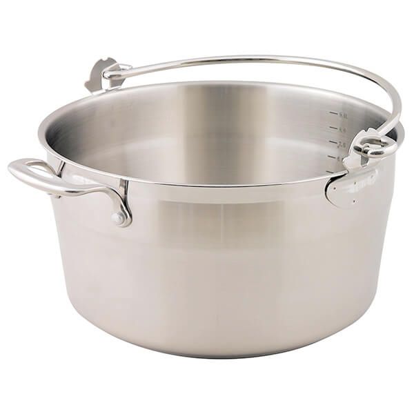 Dexam Supreme 30cm Jam/Preserving Maslin Pan With Bucket-Style Handle