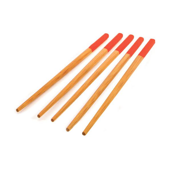 School of Wok Bamboo Chopsticks Set Of 5 Pairs