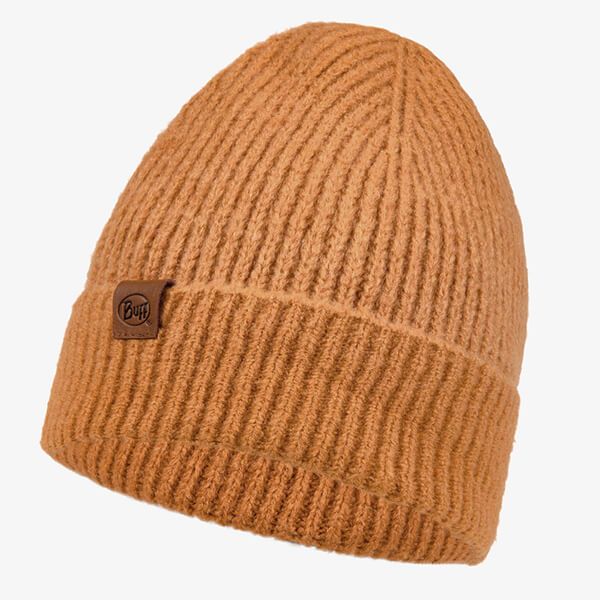 Buff Nut Marin Knitted Beanie Hat