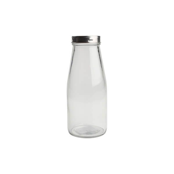 T&G 510ml Small Glass Bottle With Stainless Steel Lid