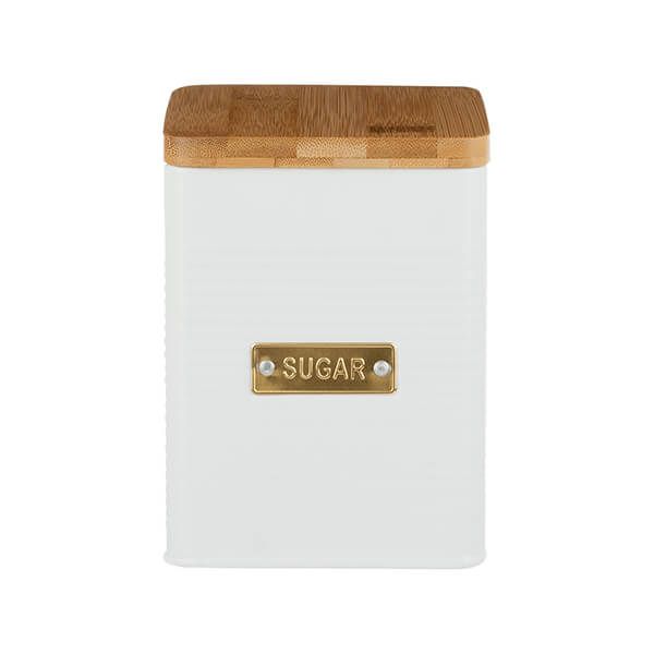 Typhoon Otto White Square Sugar Storage Canister