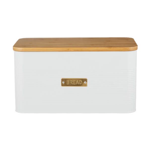 Typhoon Otto White Square Bread Storage Canister