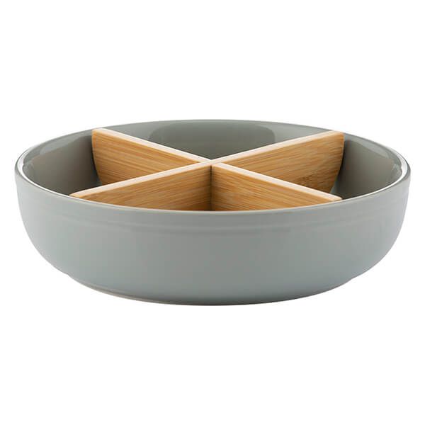 Typhoon World Foods 21cm Serving Dish With Removable Divider