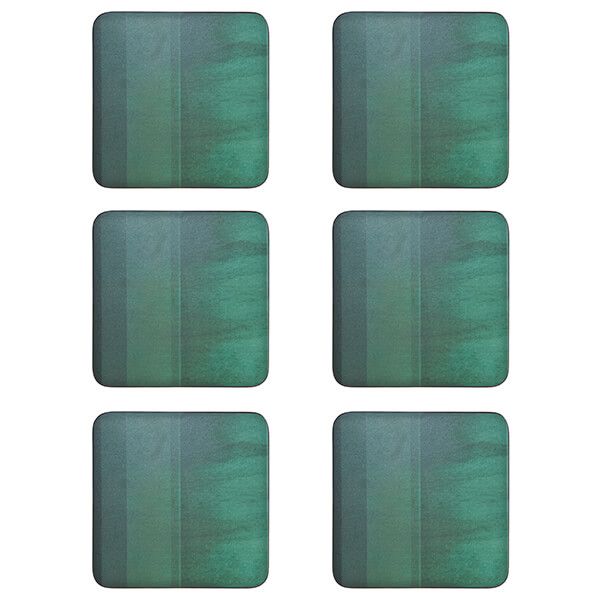 Denby Colours Green 6 Piece Coasters
