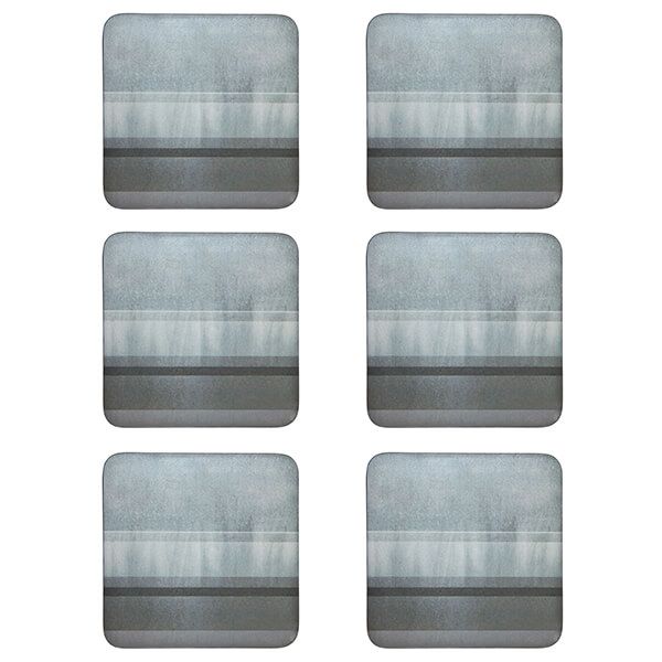 Denby Colours Grey 6 Piece Coasters
