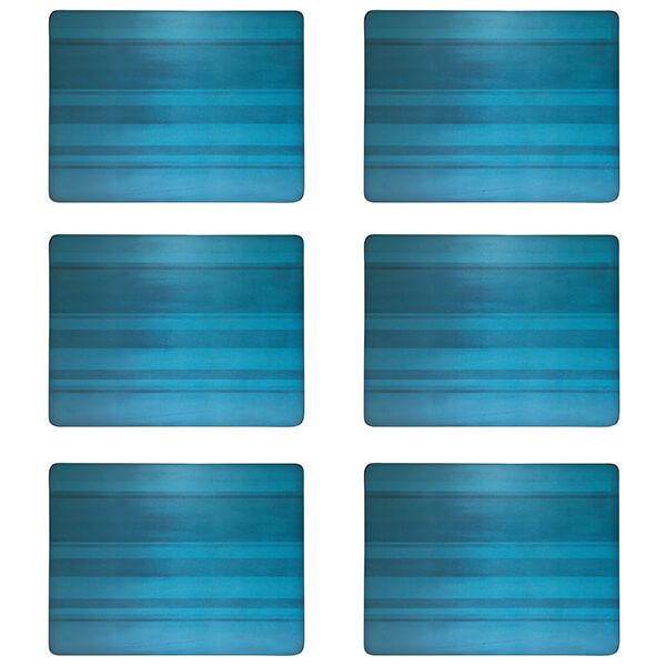 Denby Colours Turquoise 6 Piece Placemats