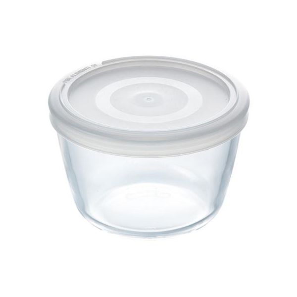Pyrex Cook & Freeze 0.6L Round Dish with Lid