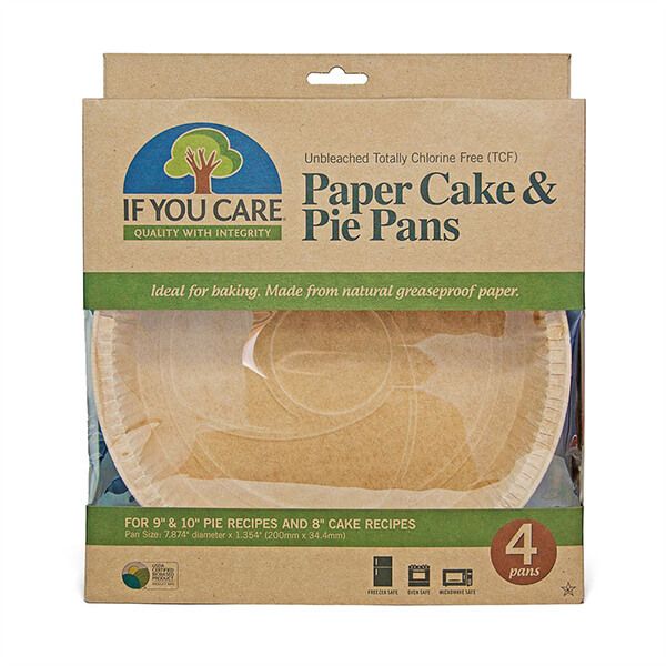 If You Care Unbleached Paper Cake/Pie Pans